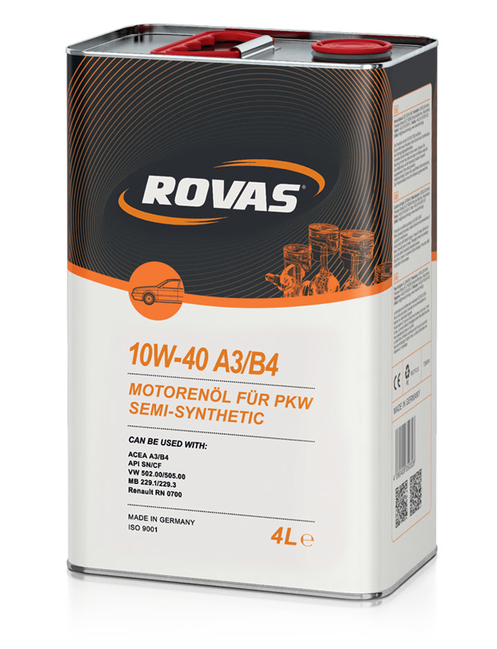Rovas 10W-40 A3/B4